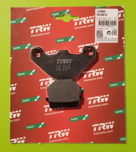 Bremsbelag trw mcb519 für tgb - für,