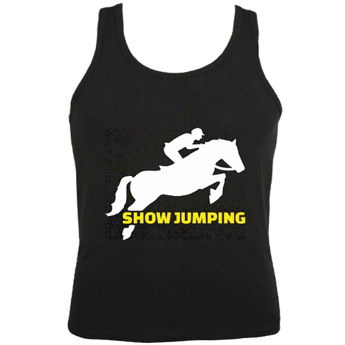 Tank top show jumping pferde - top,