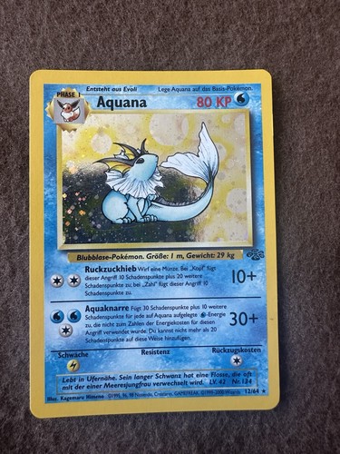 Pokémon aquana holo - pokémon, 12/64