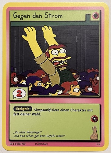 Simpsons sammelkartenspiel tcg - simpsons,
