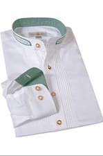 Herren Trachtenhemd Weiß