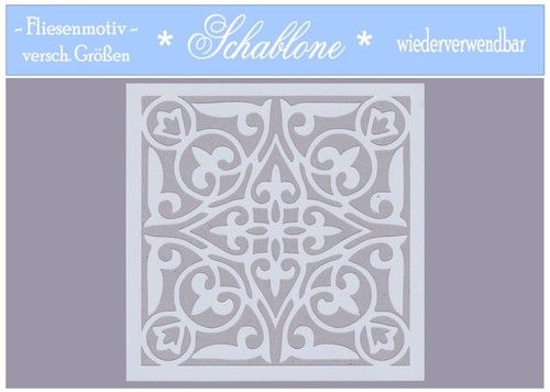 Schablone-Vintage-Shabby-Flies