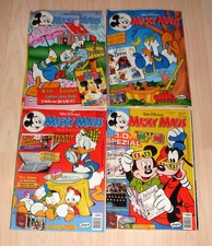 4 x Micky Maus Hefte Comics