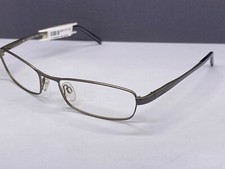 Jaguar Brille Herren silber grün eckig Metall Vollrand 33016 NP:217€ germany