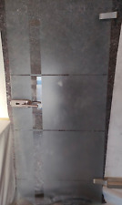 Türblatt Glas Zimmertür Glastür Ganzglastür Drehtür Innentür 834x1972mm