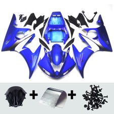 Blue White Fairing Kit for