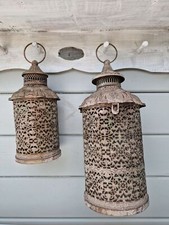 Windlicht Vintage zum Hängen