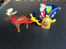 Playmobil 123 aus 6787 Weihnachten Rentierschlitten Nikolaus Geschenke