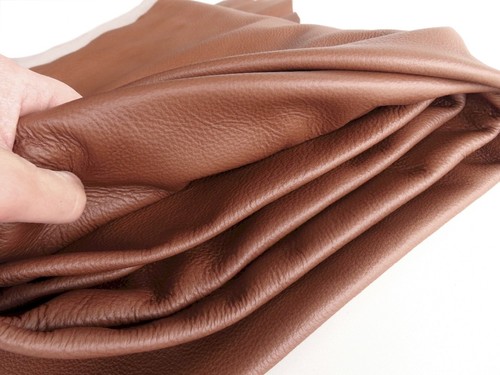 Polsterleder braun - braun, |