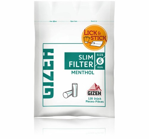 Gizeh menthol slim - gizeh,