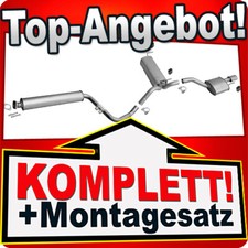 Auspuff für OPEL ASTRA J 1.6 Turbo 180PS Kombi Auspuffanlage