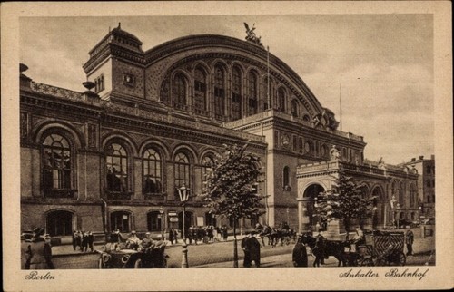 Berlin kreuzberg anhalter - ak,