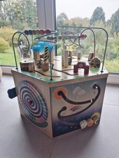 Toys XXL Extra Großer Motorikwürfel 7-in-1 – Activity Center Stadt Hochwertig