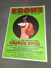 1981 mrz plakat CIRCUS KRONE