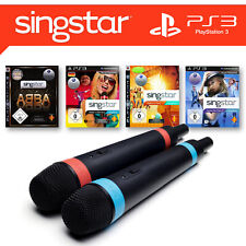 PS3 / PlayStation 3 SingStar Mikro ? Micro & Spiele-Wahl - Karaoke-Party Spaß