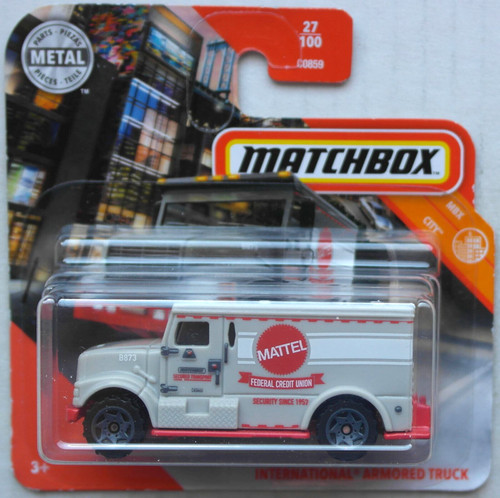 Matchbox international armored - international,