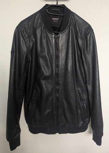 Superdry herren lederjacke - superdry, herren-lederjacke