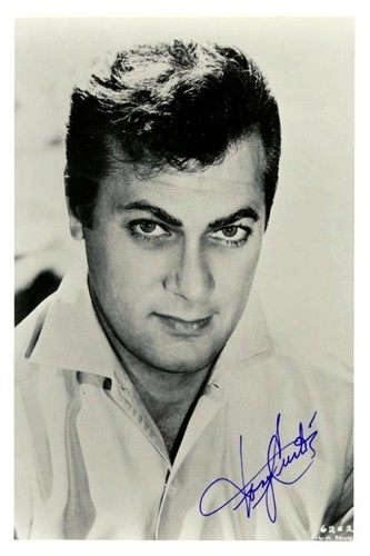 Tony curtis autogramm - tony,