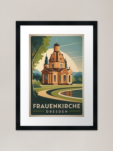 Frauenkirche vintage - frauenkirche,