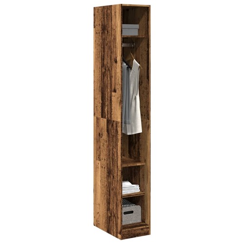 Kleiderschrank altholz optik - kleiderschrank, altholz-optik