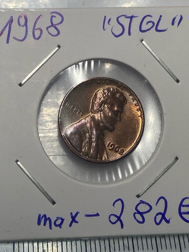 Usa cent 1968 lincoln penny - 1,