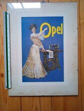 Opel Reklame Nähmaschine A4