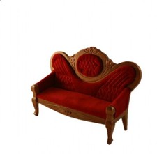 Puppenstube miniatur rotes - miniatur,