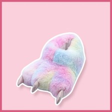 Monster Kralle Tier Hausschuhe Pantoffel Schlappen Plüsch Damen Herren