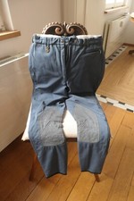 Elegante Reithose – thermo, blau, Größe 38