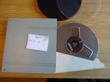 BASF Tonbandspule 18 cm mit Band DP 26 LH und BASF Archivbox  15