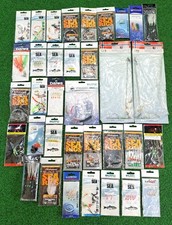 35 tlg. Meeres-Set Meeresangeln Dänemark Norwegen Dorsch Heilbutt Leng Köder NEU