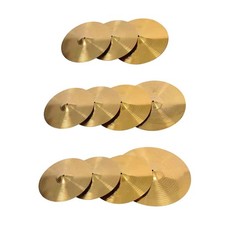 Trommel Kupfer Becken Glatte Anfänger Helle Sound Musical Instrument Zubehör