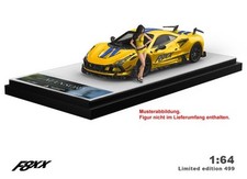 FERRARI F8 XX Tributo - Mansory  - yellow - Aurora 1:64