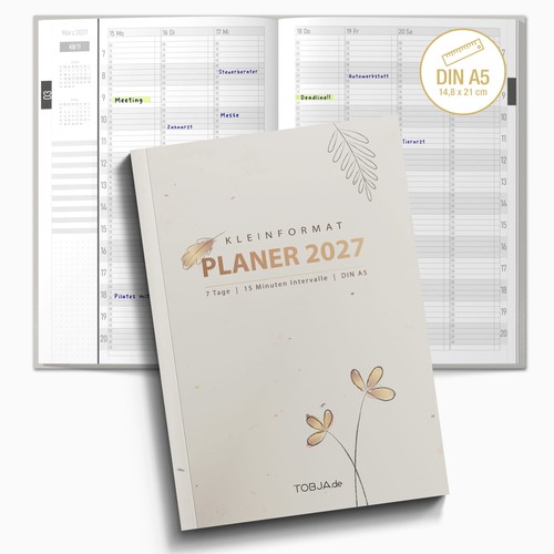Praxisplaner 2027 flora - praxisplaner, a5