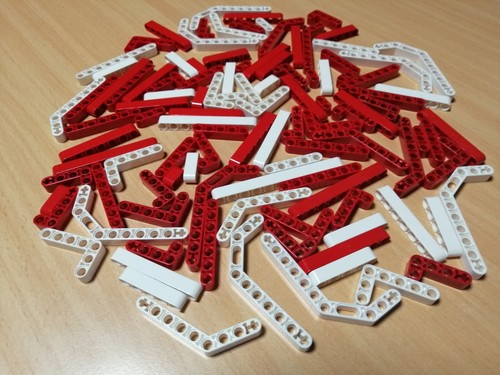 Lego technic 100 - technic, rot