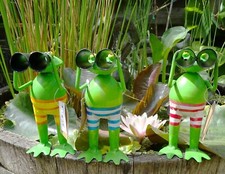 Garten-Deko-Metall-Figur*Frosc