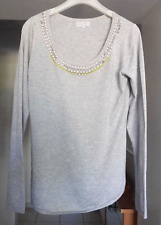 Damen-Pullover, Marke ROSA VON SCHMAUS, Gr. S, hellgrau, neu