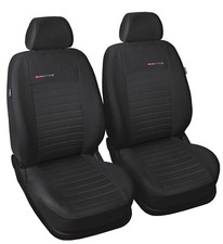 Sitzbezüge Schonbezüge passend für VW T4 2x Front P4 Auto Anthrazit 