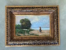 Altes Gemälde, gerahmt