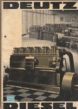 Deutz Diesel Prospekt uralt