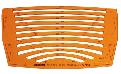 Rotring zeichenschablone - rotring,