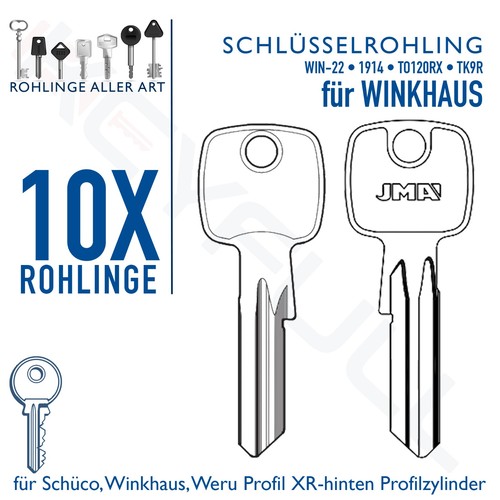 10x winkhaus schüco - winkhaus,