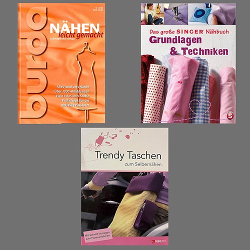 Nähbücher konvolut 3 - ·,