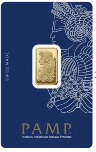 Goldbarren gramm pamp - 5,