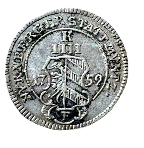 Nürnberg stadt 4 kreuzer - nürnberg, .