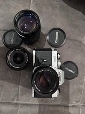 Yashica FR  Silber mit 3