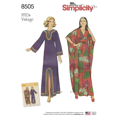 Simplicity 8505 70er jahre - 8505,