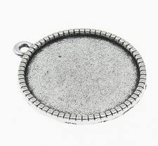 10stk Fassungen Silber