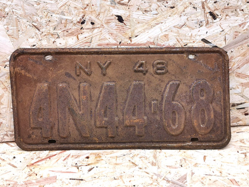 Altes nummernschild usa new - nummernschild,