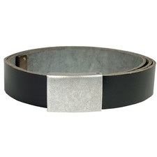 BW Bundeswehr Ledergürtel schwarz 90-160 cm Leder Koppel Hosengürtel original